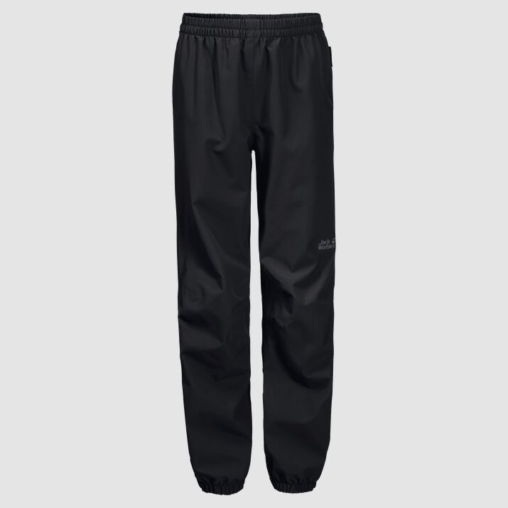 Pantalones Impermeable Jack Wolfskin Rainy Days Niños Negros Mexico-4872561